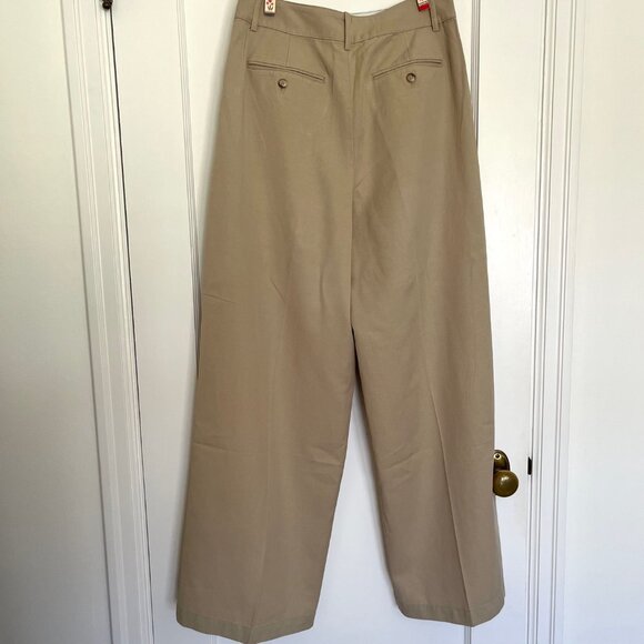 NWT Madewell The Harlow Wide-Leg Pant in Drapey Twill | Size 4 - Picture 9 of 11